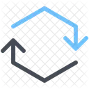 Hexagon arrow  Icon