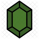 Hexagon Diamond  Icon
