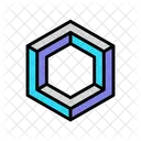 Hexagon Impossible Impossible Object Icon