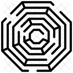 Hexagon Maze  Icon