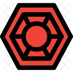 Hexagon Mirror  Icon