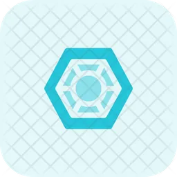 Hexagon Mirror  Icon