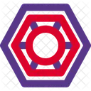 Hexagon Mirror Icon
