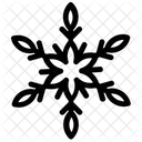 Hexagon Snowflake Snowflake Design Geometric Snowflake Icon