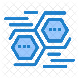 Hexagon Structure  Icon