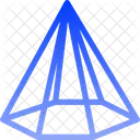 Hexagonal Cone Icon