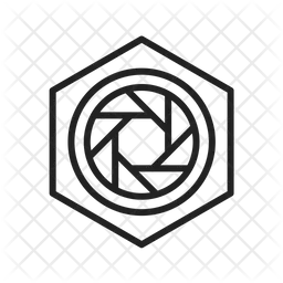 Hexagonal Diaphram  Icon