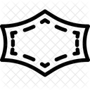 Hexagonal Frame With Icon