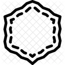 Hexagonal Shape Frame Icon