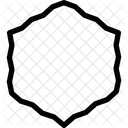 Hexagonal Frame Blank Icon