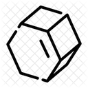 3 D Hexagonal Geometry Icon