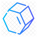 3 D Hexagonal Geometry Icon