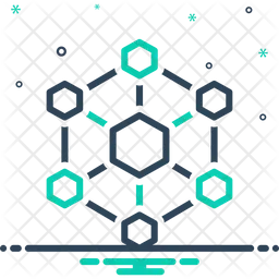 Hexagonal Interconnections  Icon