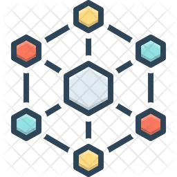Hexagonal Interconnections  Icon