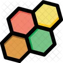 Hexagonal Pattern Design Icon
