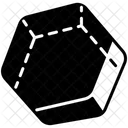Hexagonal Prism Geometric Shape アイコン