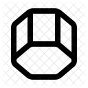 Hexagonal Prism Shape Shapes アイコン