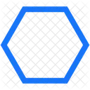 Tout hexagone  Icône