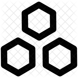 Hexagones  Icon