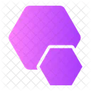 Hexagono Hexa Gono Icono