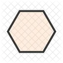 Hexagono Forma Ícone