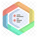 Hexagono Diseno Informacion Icono