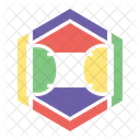 Hexagono Forma Geometria Ícone