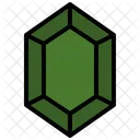 Diamante hexagonal  Icono