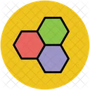 Hexagonos Hexagonal Padrao Ícone