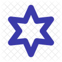 Hexagram Jewish Judaism Icon
