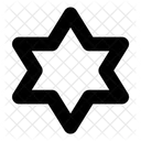 Hexagram Faith Diamond Icon
