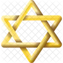 Hexagrama Flecha Pentagrama Icono