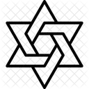 Etoile Etoile De David Geometrie Sacree Icône