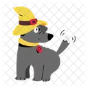 Susser Welpe Hund Halten Welpen Halten Symbol