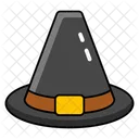 Hexenhut Halloweenhut Gruselhut Icon