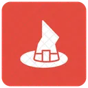 Hexe Zauberer Hut Icon