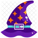 Hexenhut Halloweenhut Zaubererhut Icon