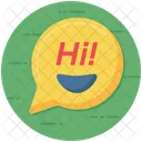 Hi Hello Message Icon