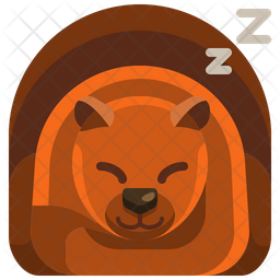 Hibernation Icon - Download in Flat Style