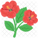 Hibiscus Flower Rose Icon