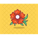 Hibiscus Spring Flower Agriculture Icon