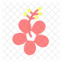 Hibiscus Flower Icono