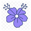 Hibiscus Flower Floral Icon