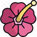 Hibiscus Flower Nature Icon