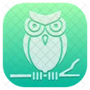 Hibou Halloween Effrayant Icon