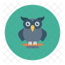 Chouette Oiseau Halloween Icon