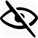 Hide Hidden Eye Icon
