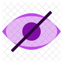 Hide Eye Visibility Icon