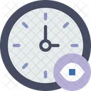 Hide Clock  Icon