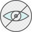 Hide Eye  Icon